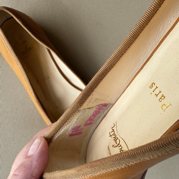 Christian Louboutin Solasofia Flats – Brown Nappa Leather | EU 37 / US 6.5 - Picture 15 of 16